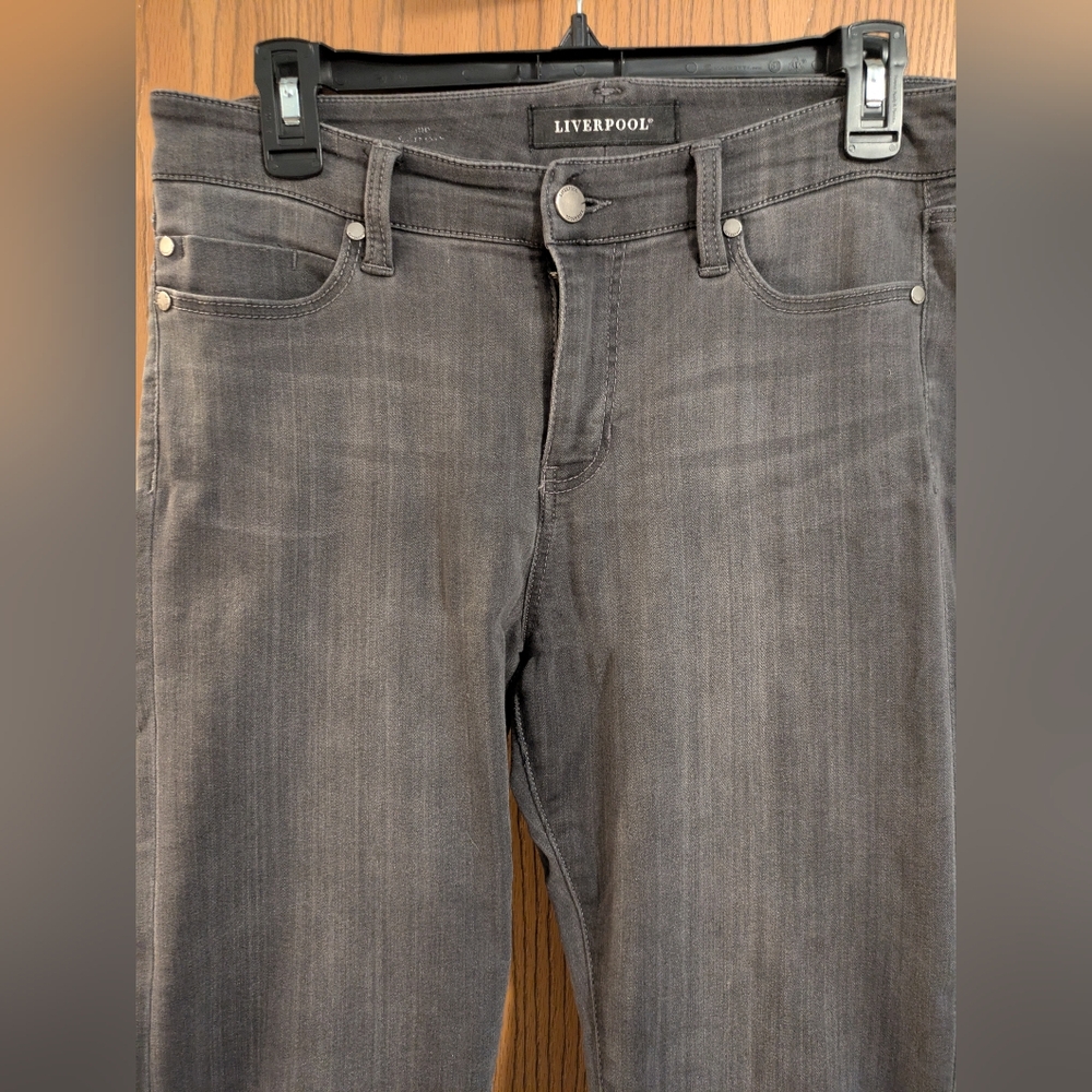 Liverpool Women's Charcoal Slim Jeans